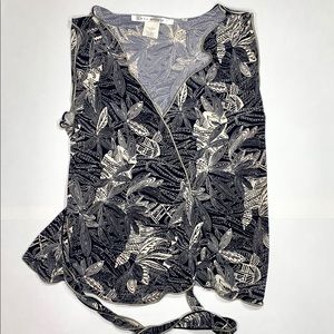 Women’s Wrap Top - L - Brand (Max Studio)